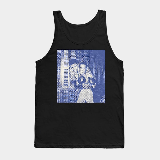 muhammad ali-halftone Tank Top by Ecsa